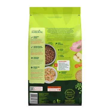 Racao Guabi Natural Caes Adultos Medio Frango e Arroz 2
